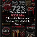 Maximizing BFCM sales with mobile apps