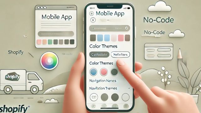 Shopify to Mobile App no-code